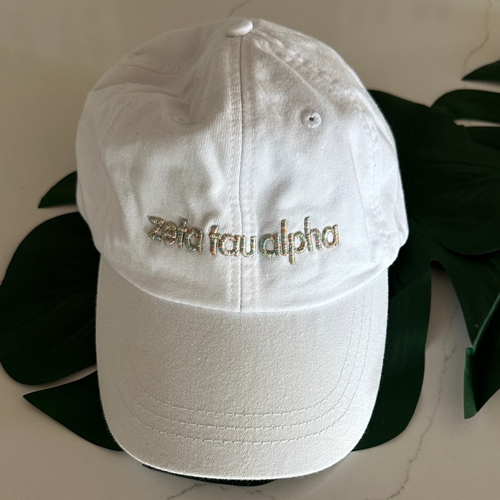 Zeta Tau Alpha  Embroidered Cap